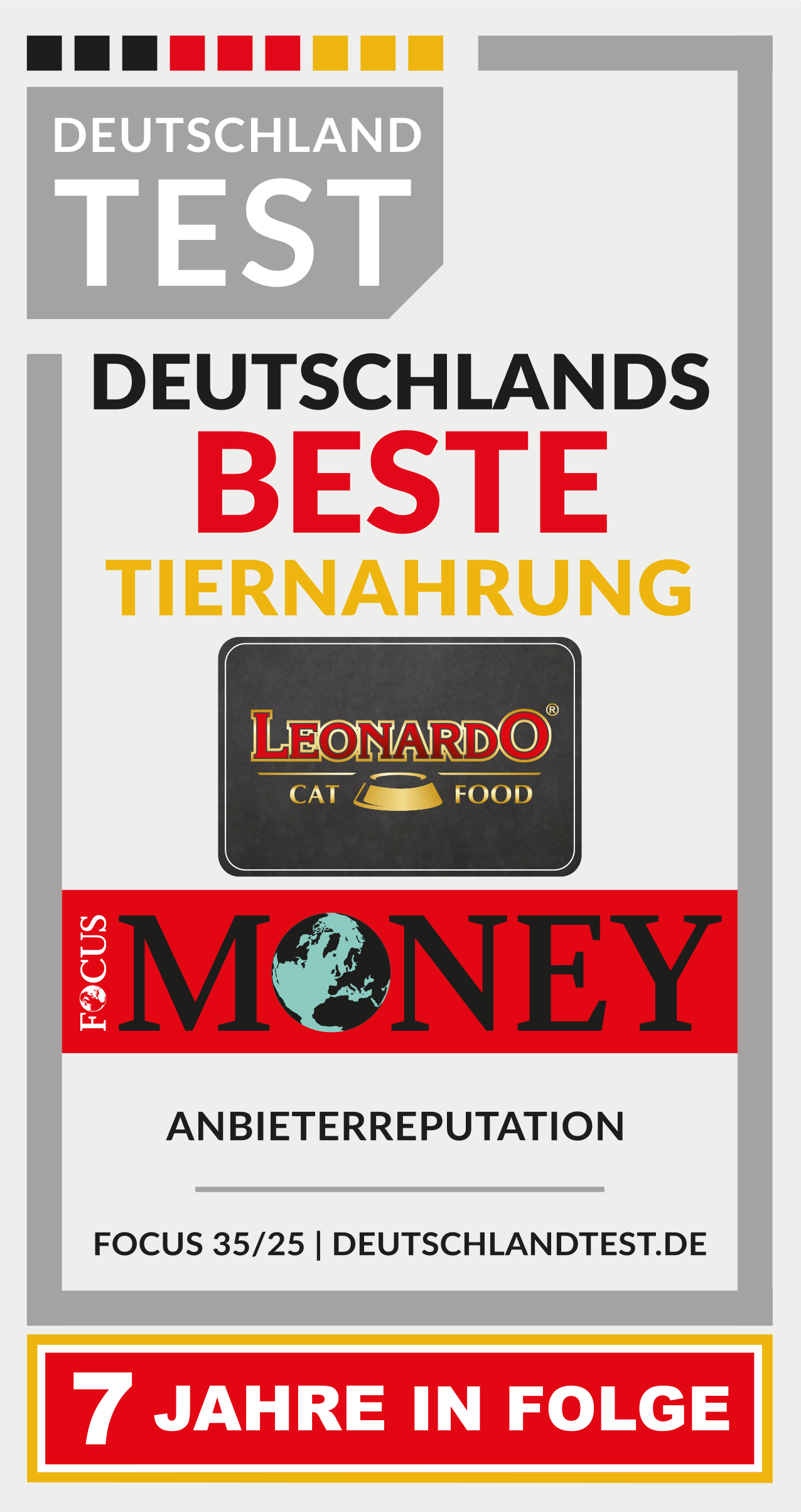 LEONARDO Focus Money 7 Jahre Award